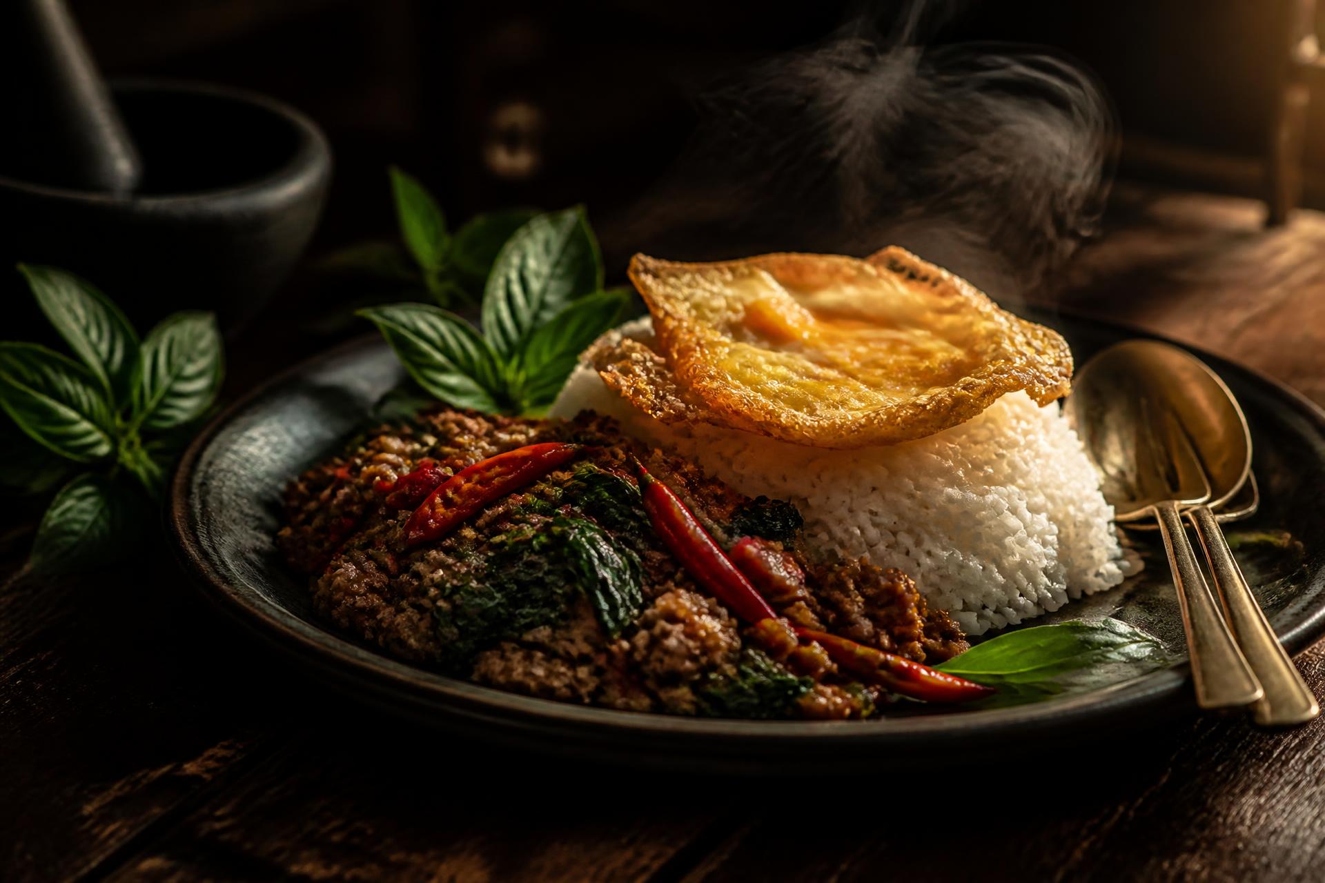 Signature dish at SalaThong Cambridge